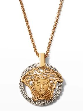 Versace Gold Medusa Touch Necklace